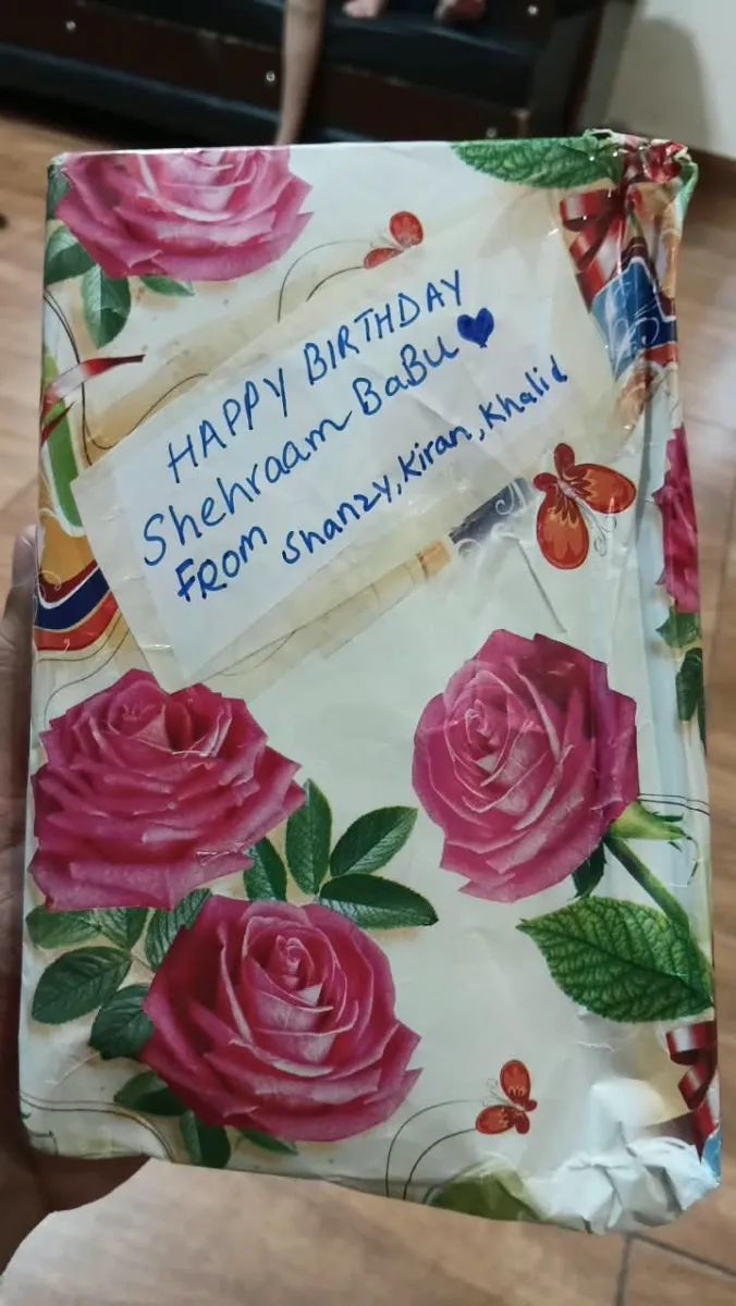 Floral Birthday Gift Bag
