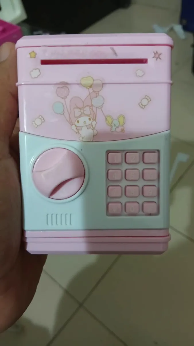 Pink Toy Vending Machine with Buttons