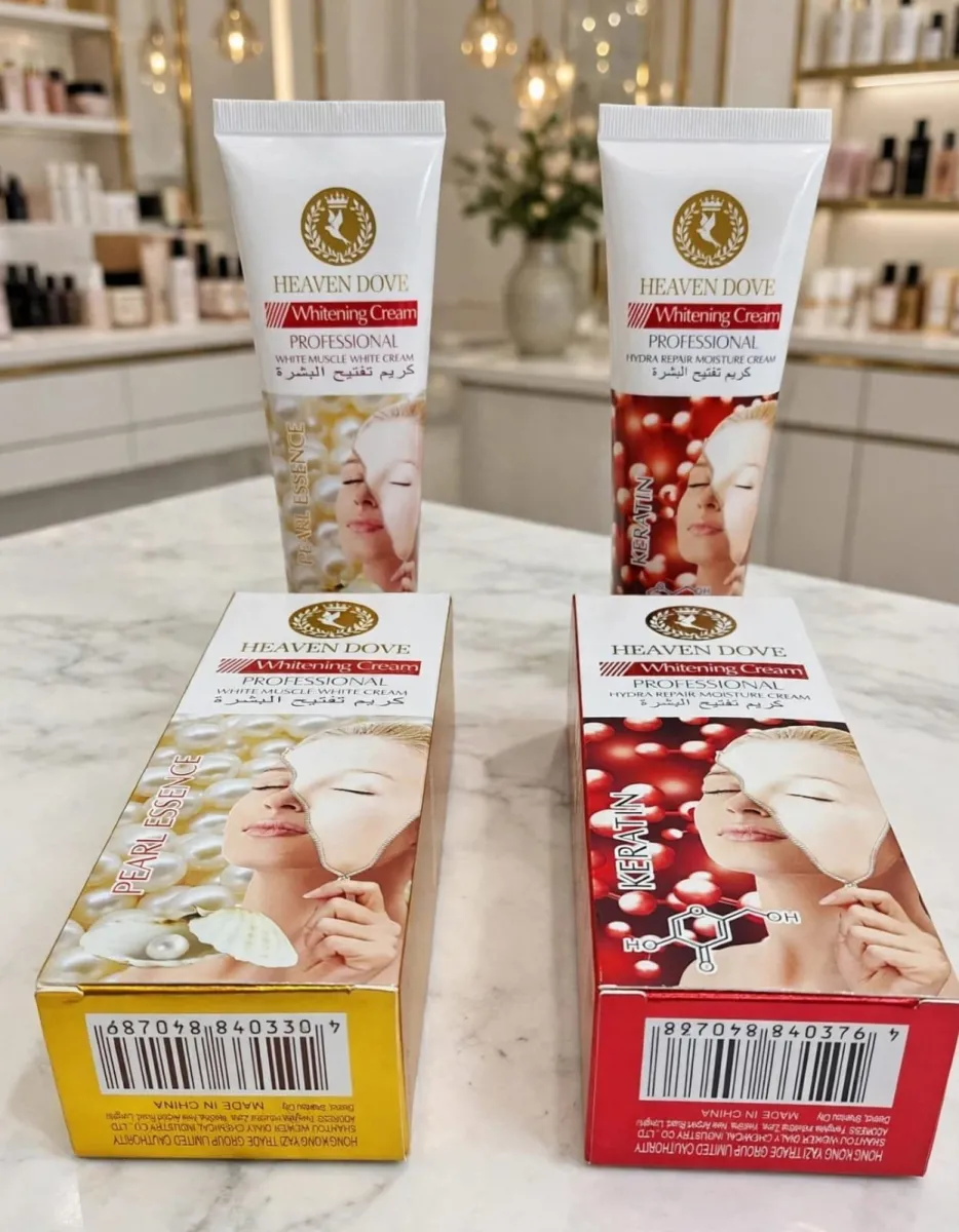 *Rate CorrectiOn* HEAVEN DOVE Original 💯 Whitening Cream * PEARL ESSENCE * HYDRA REPAIR MOIST